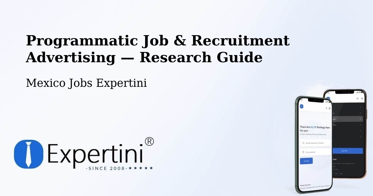 Programmatic Job & Recruitment Advertising — Research Guide – Temascal